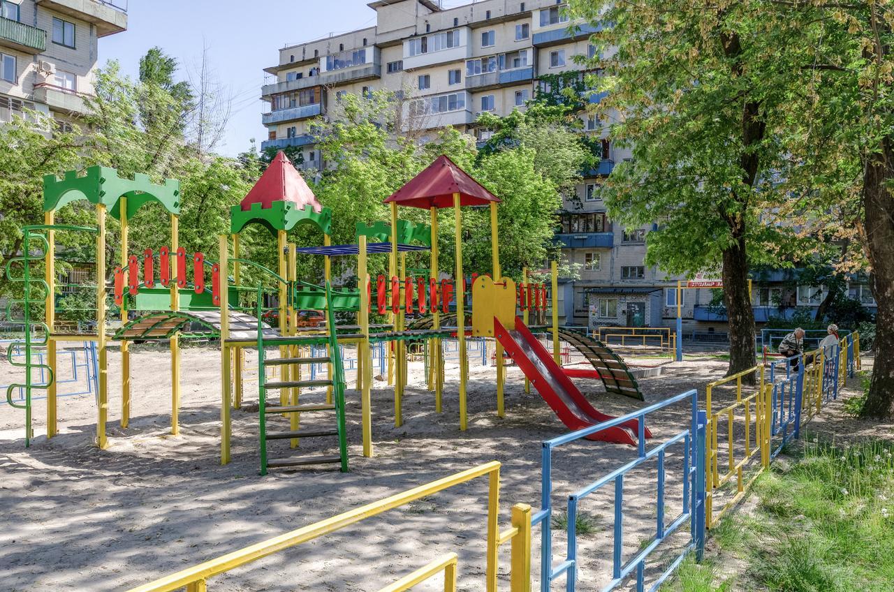 Artal Apartment On Obolonskyi Avenue 16A Kijev Kültér fotó